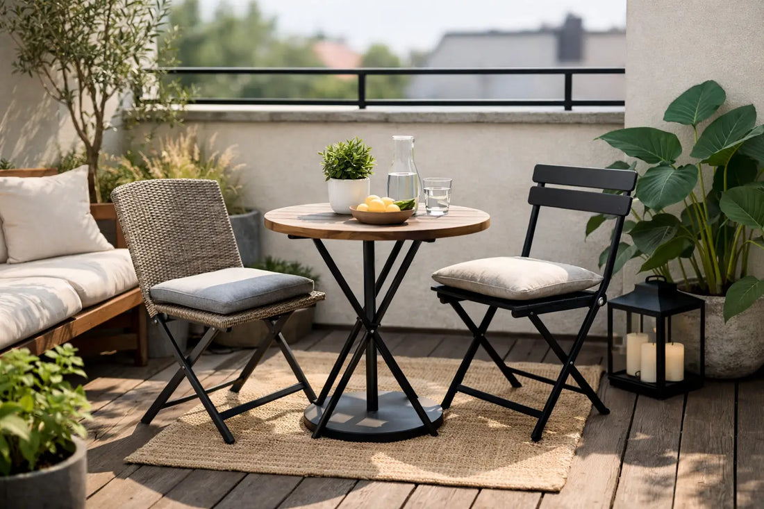 Tuinset kiezen voor klein terras: zo doe je dat