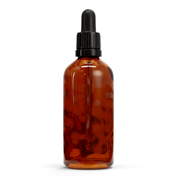 Glazen fles - Bruin (incl. varierende doppen)