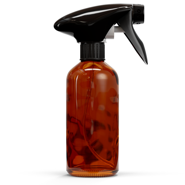 Glazen fles - Bruin (incl. varierende doppen)