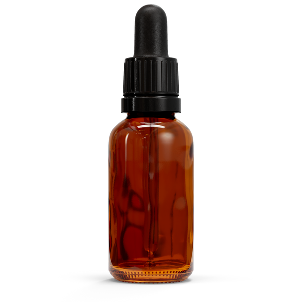 Glazen fles - Bruin (incl. varierende doppen)