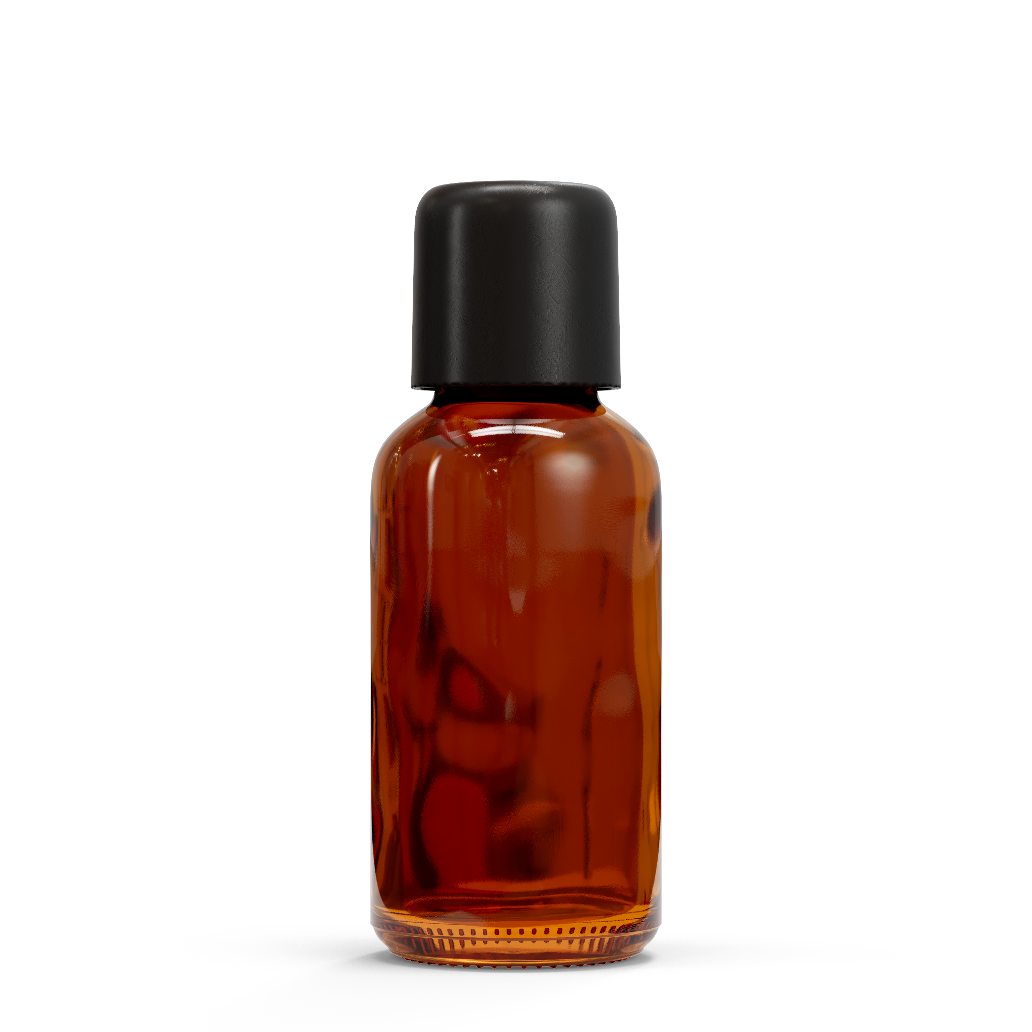 Glazen fles - Bruin (incl. varierende doppen)