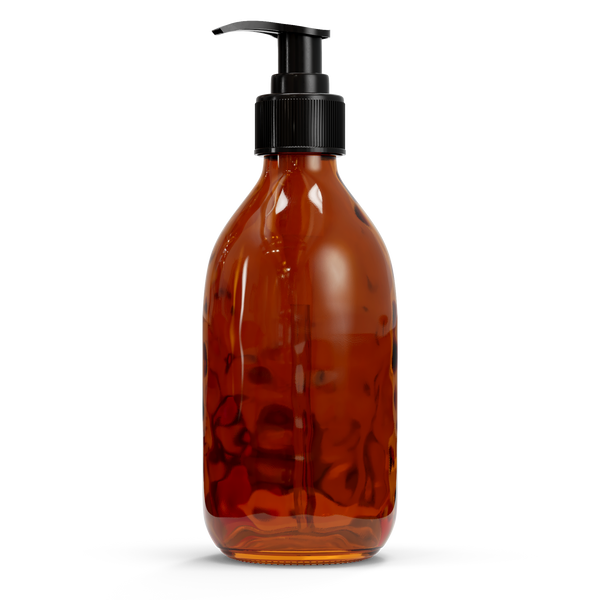 Glazen fles - Bruin (incl. varierende doppen)