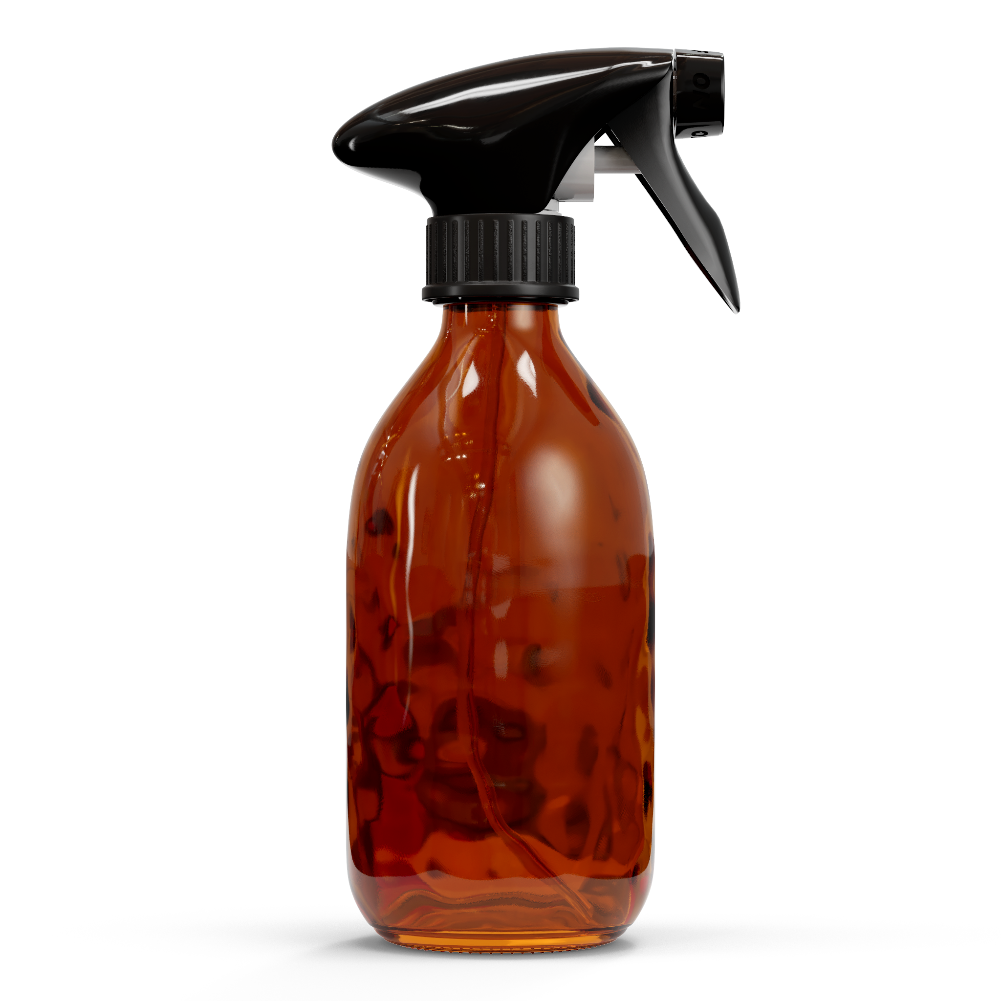 Glazen fles - Bruin (incl. varierende doppen)