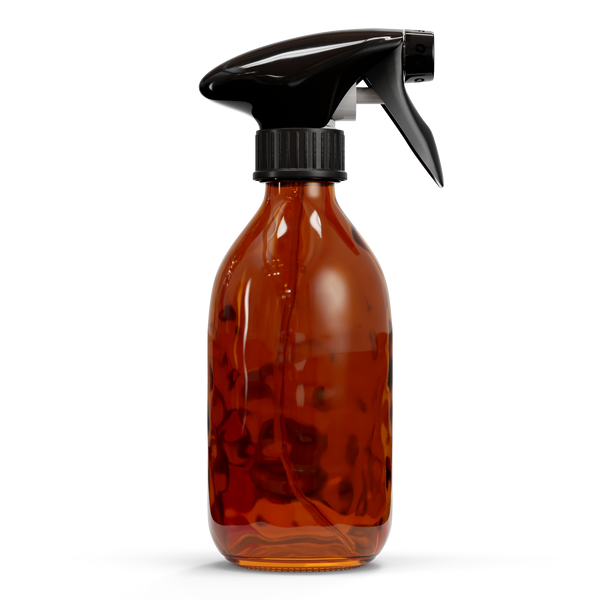 Glazen fles - Bruin (incl. varierende doppen)