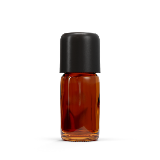 Glazen fles - Bruin (incl. varierende doppen)