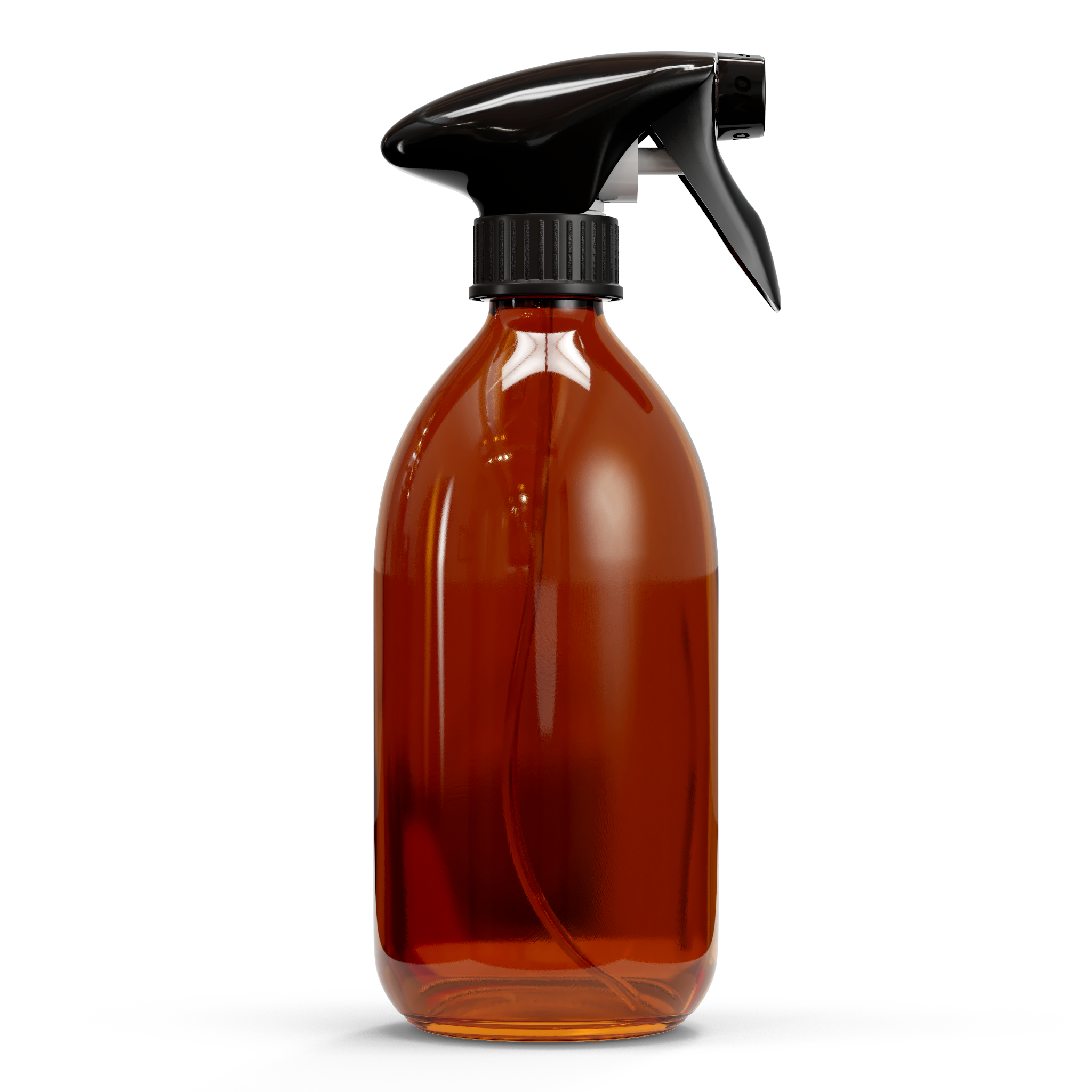 Glazen fles - Bruin (incl. varierende doppen)