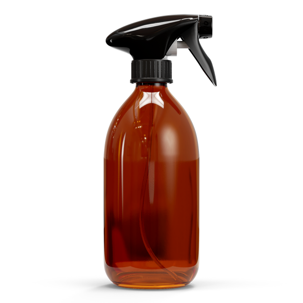 Glazen fles - Bruin (incl. varierende doppen)