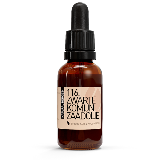 Zwarte Komijnzaadolie (Biologisch & Koudgeperst)