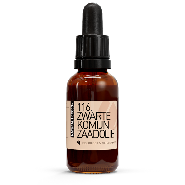 Zwarte Komijnzaadolie (Biologisch & Koudgeperst)