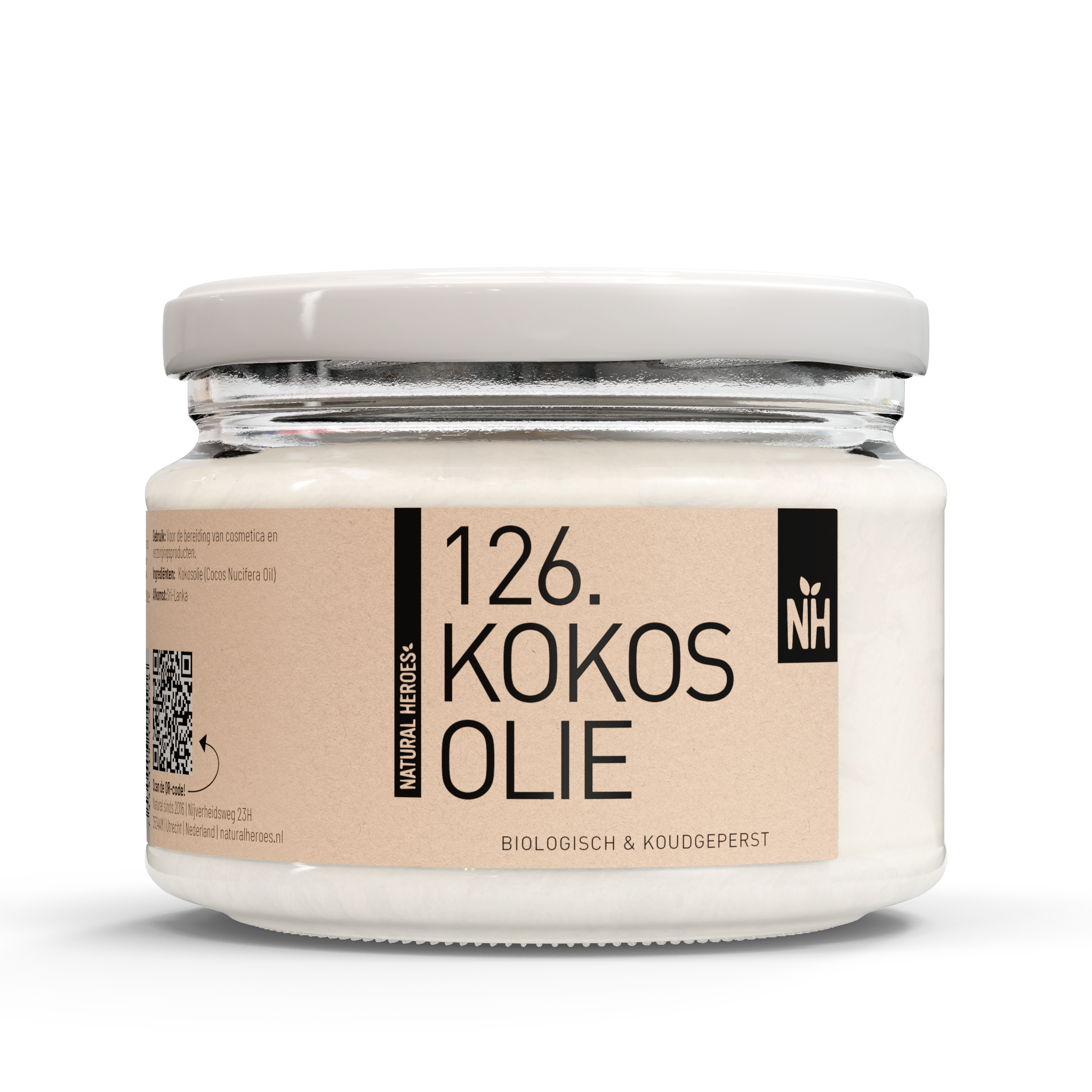 Kokosolie (Biologisch & Koudgeperst)