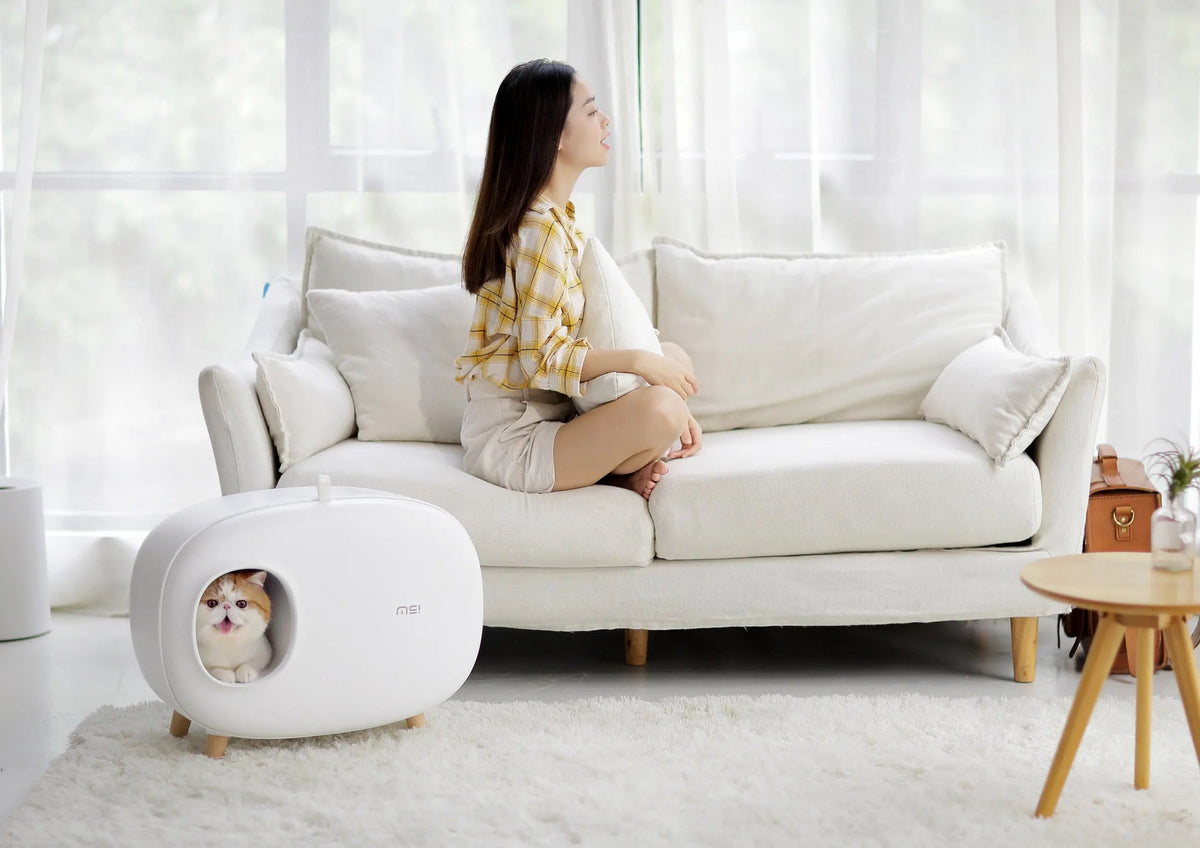 Design Kattenbak - inclusief schepje - lekvrij en geurvrij