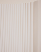 Bijzettafel /Pilaar- Cilinder- MDF - Zand - 30x30x65cm