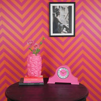 Klok- Mantel Klok-  Roze - 36x8,5x20 cm