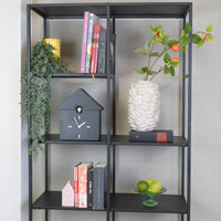 Klok- Wandklok Koekoeksklok- Zwart- 24x27x9cm