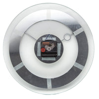 Wall clock -  31 cm - Glass -  'Retro'