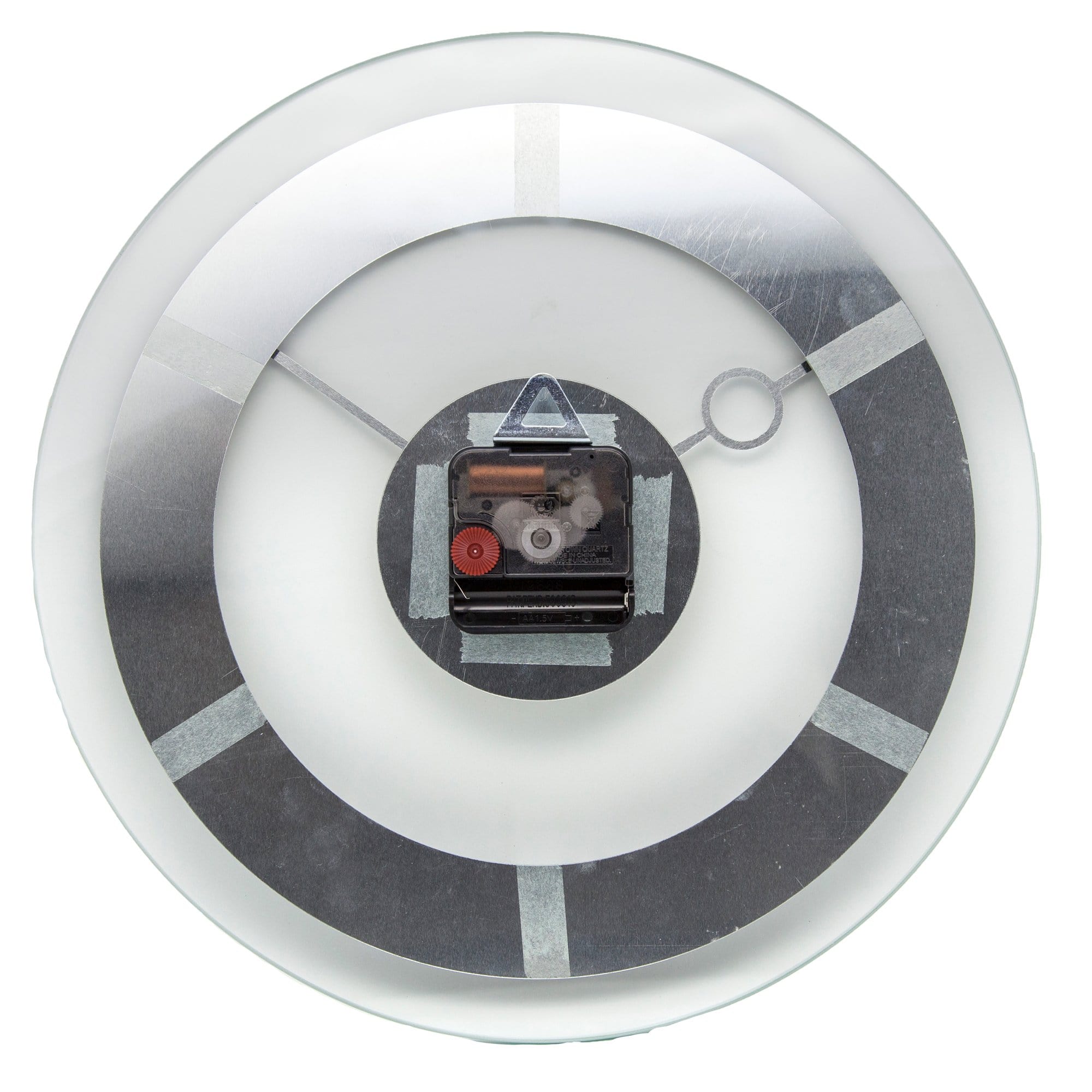 Wall clock -  31 cm - Glass -  'Retro'