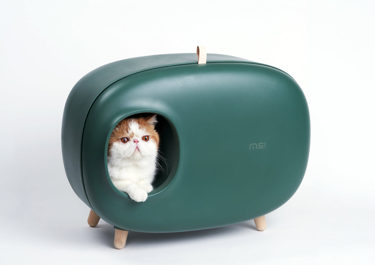 MakeSure kattenbak met lade - Groen - Design Prijs Winnaar!