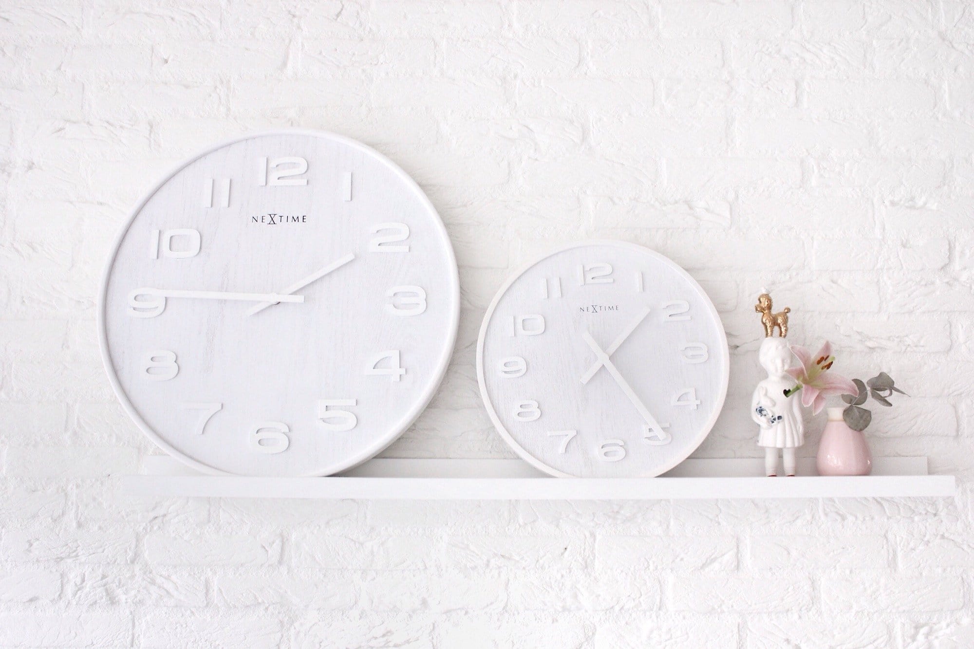 Wall clock -  35 cm - Wood - 'Wood Wood Medium'