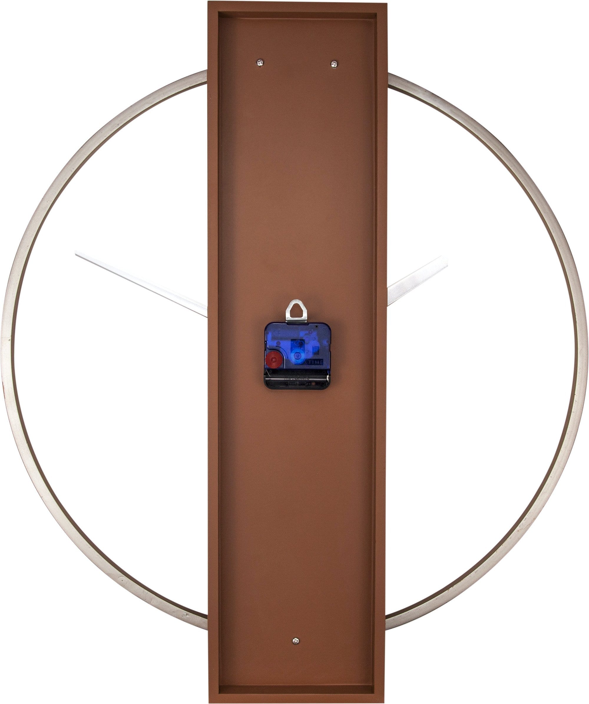 Wall clock - 50.8 x 58.2 x4.3 cm - Wood/Steel