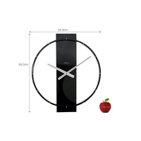 Wall clock - 50.8 x 58.2 x 4.3 cm - Wood/Steel