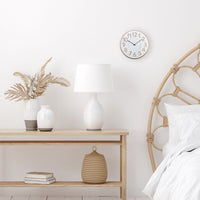 Japanese Design Wall Clock - Concrete/Wood - 30cm - Taimingu