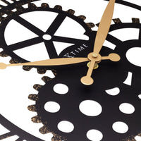 Roman Wall Clock - 50cm - Silent - Large  - Metal - "Birmingham"