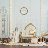 Wall clock 40cm - Silent - Metal - "Excentric"