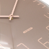 Wall Clock 35cm Domed Glass Lens - Silent - Glass -"Shade"