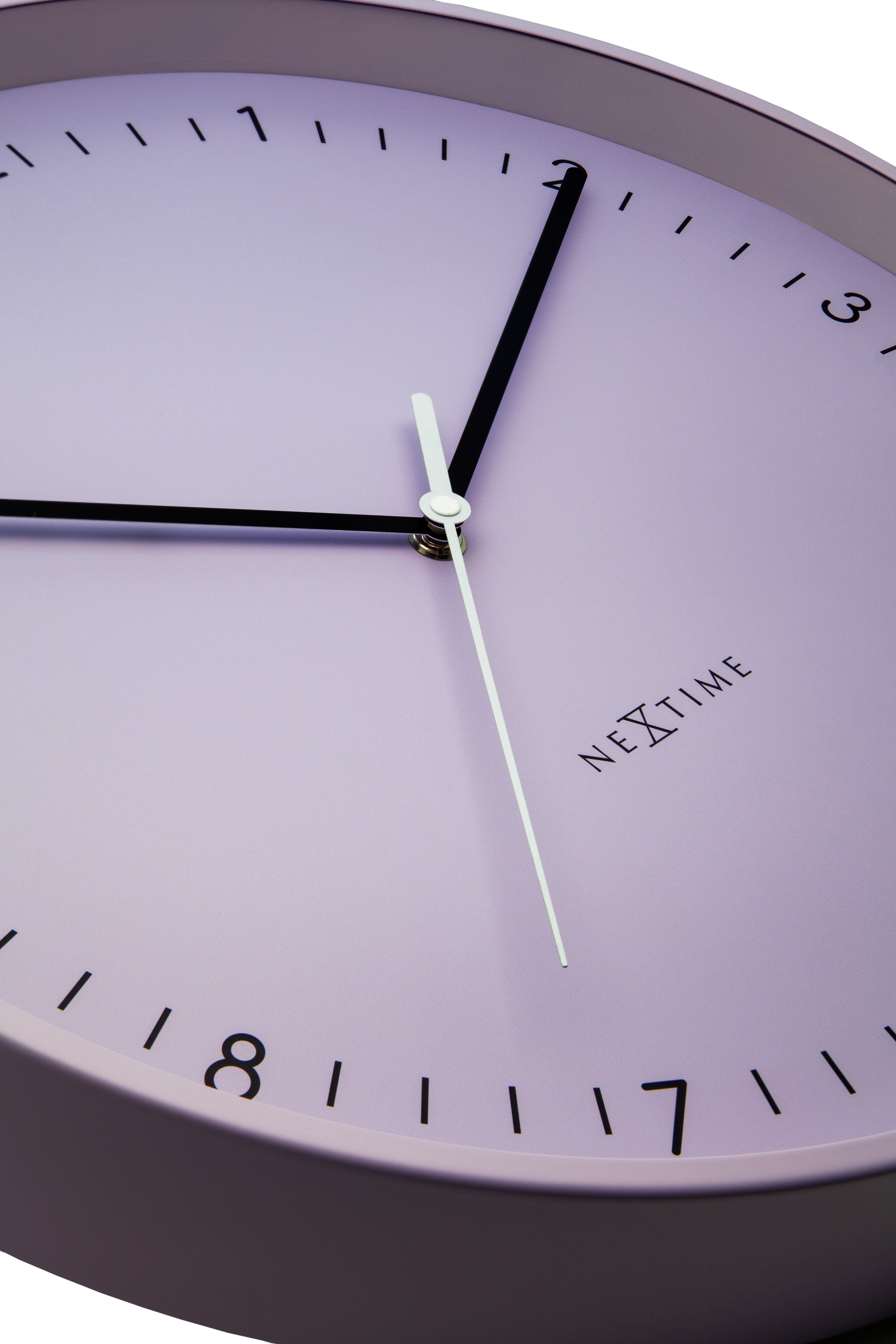 Wall clock 40cm-Silent-Metal-NeXtime 'Berlin L'