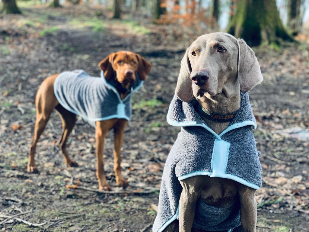 Henry Wag hondenbadjas microvezel - droogjas voor honden - Maat XL