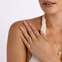 Ocean ring gold