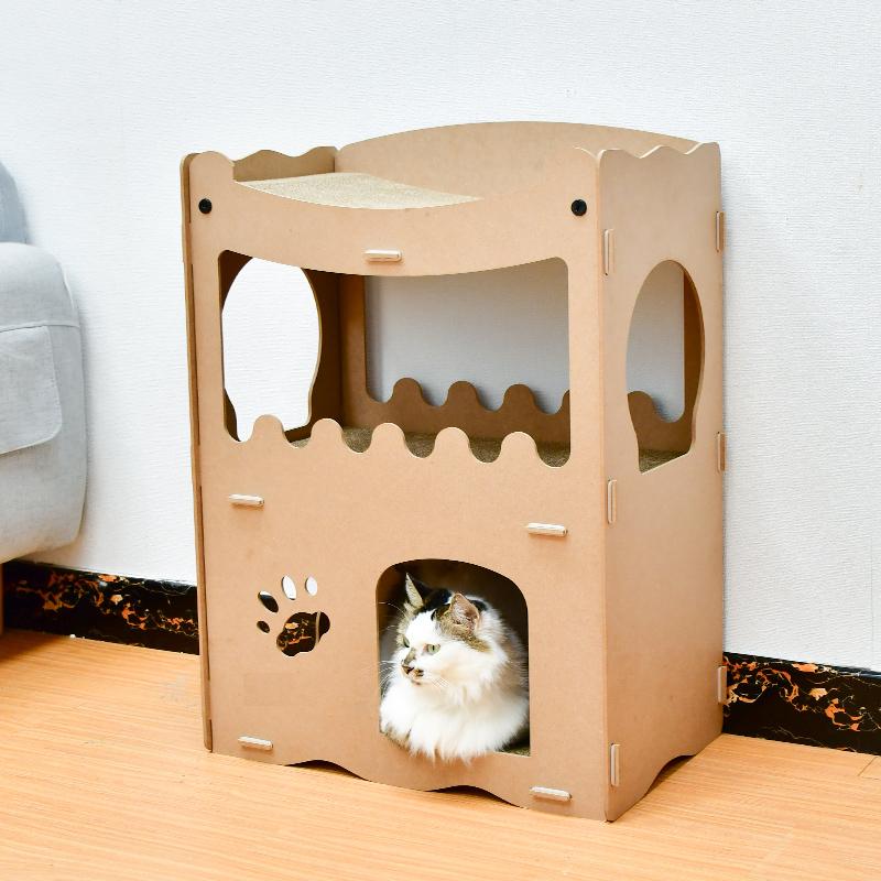 Kattenhuis - duurzaam speelhuis voor katten