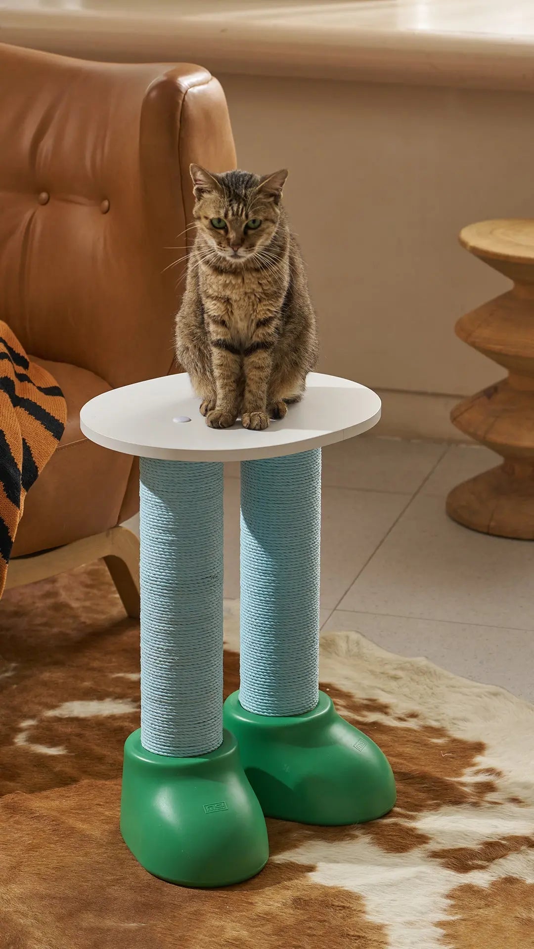 Bootsy Katten krabpaal met kattenmand