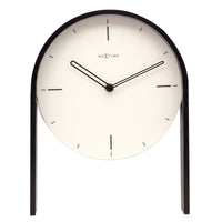 Table clock - 27 x 21 x 6,5 cm - Wood - 'Noa Table'