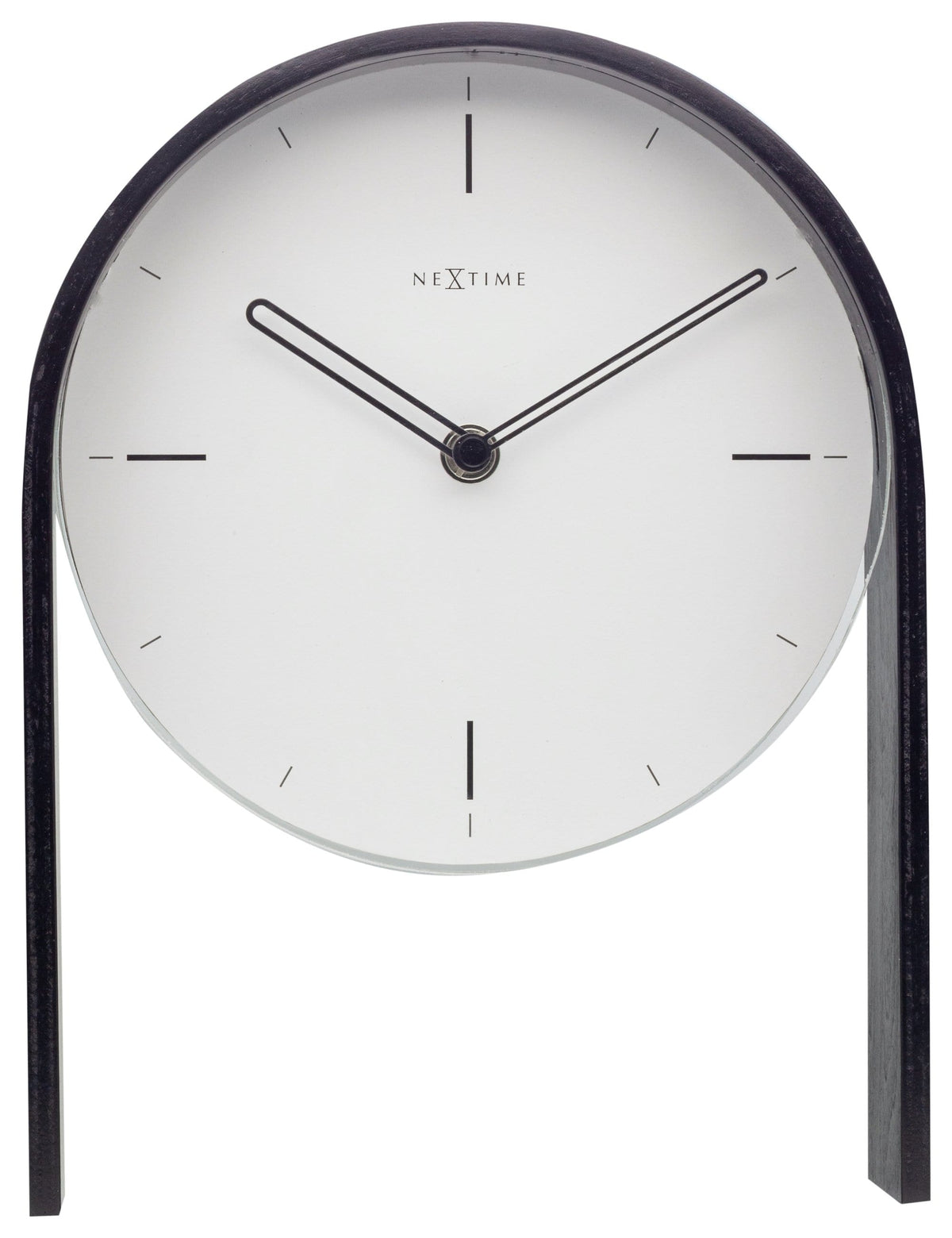 Table clock - 27 x 21 x 6,5 cm - Wood - 'Noa Table'