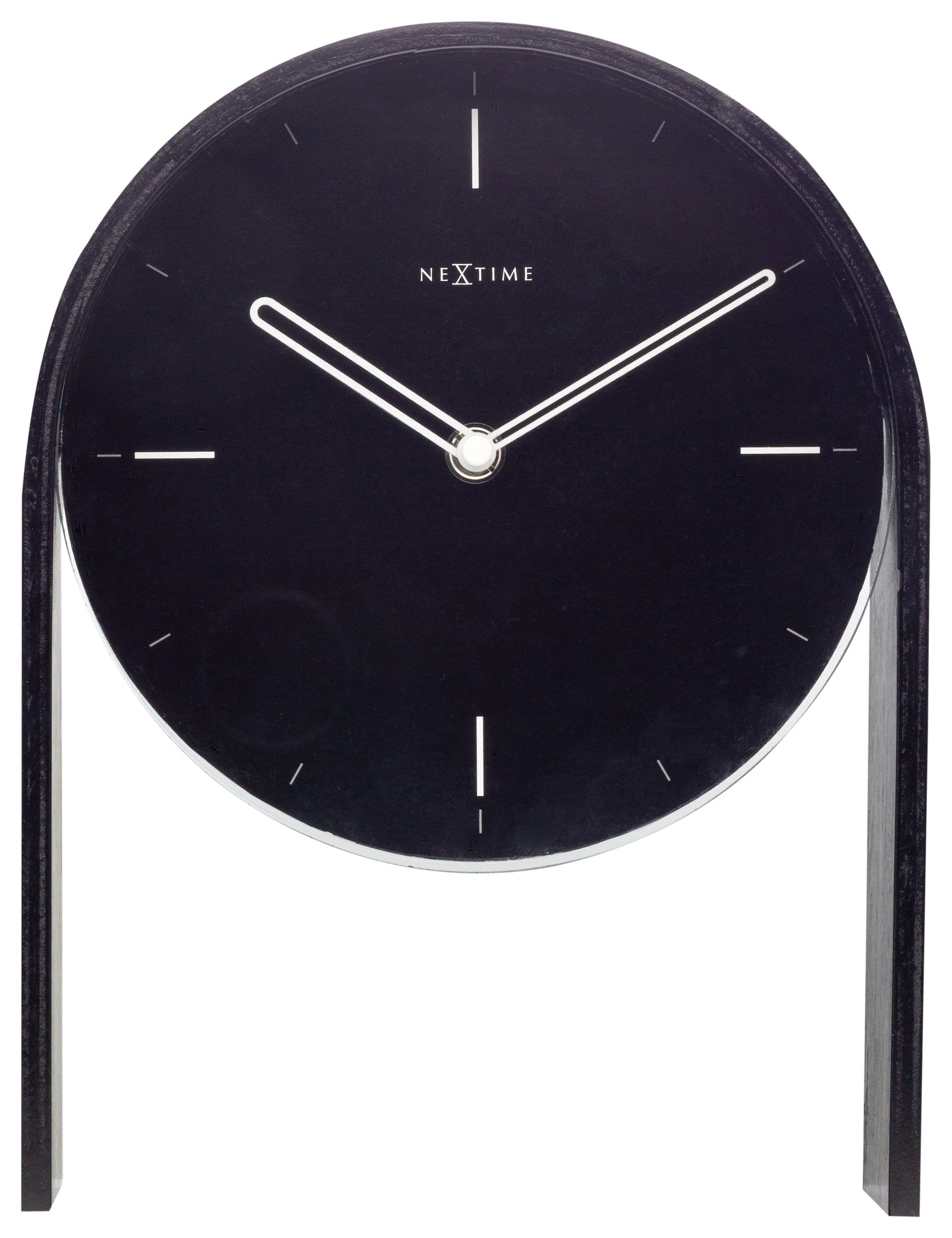 Table clock - 27 x 21 x 6,5 cm - Wood - 'Noa Table'