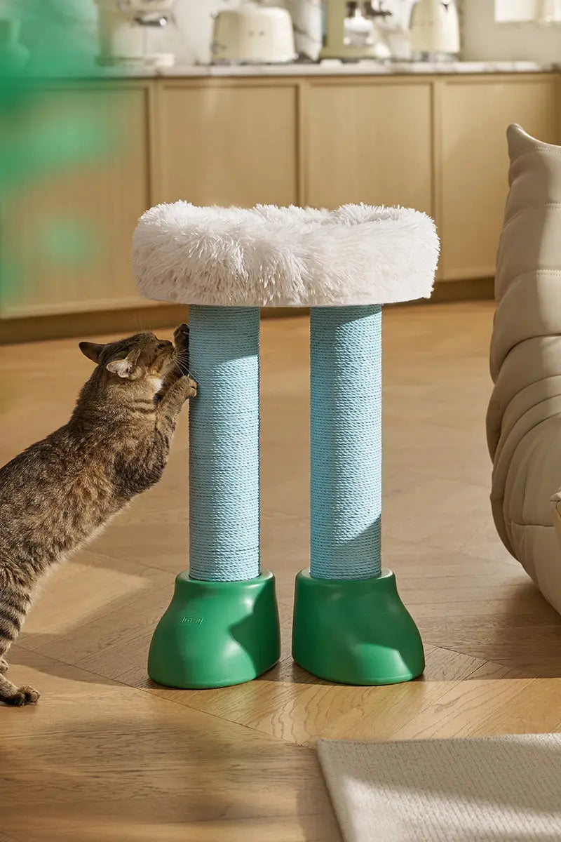 Bootsy Katten krabpaal met kattenmand