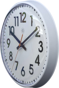 Wall clock - 26cm  - Plastic - 'Peter'