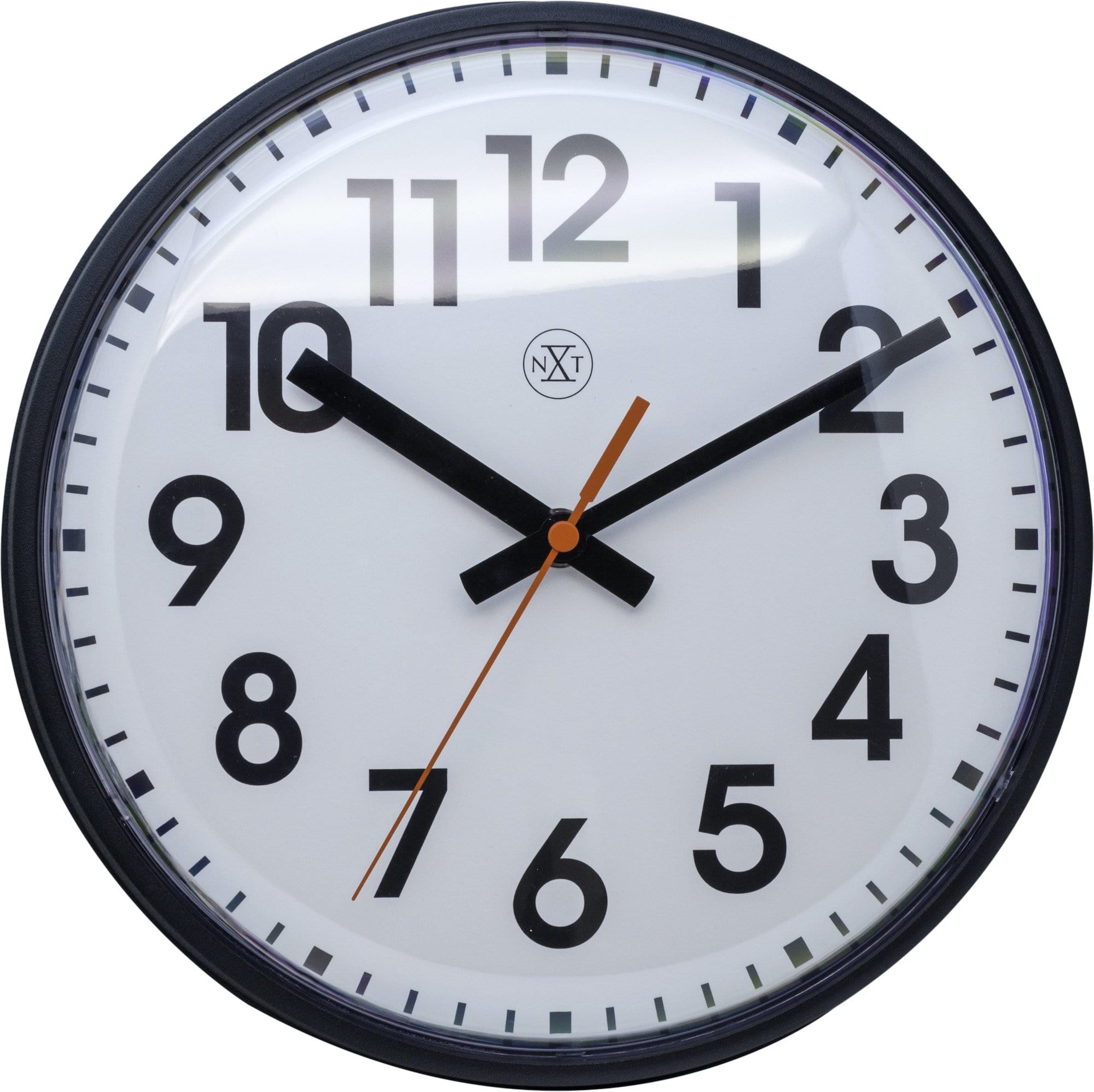 Wall clock - 26cm  - Plastic - 'Peter'