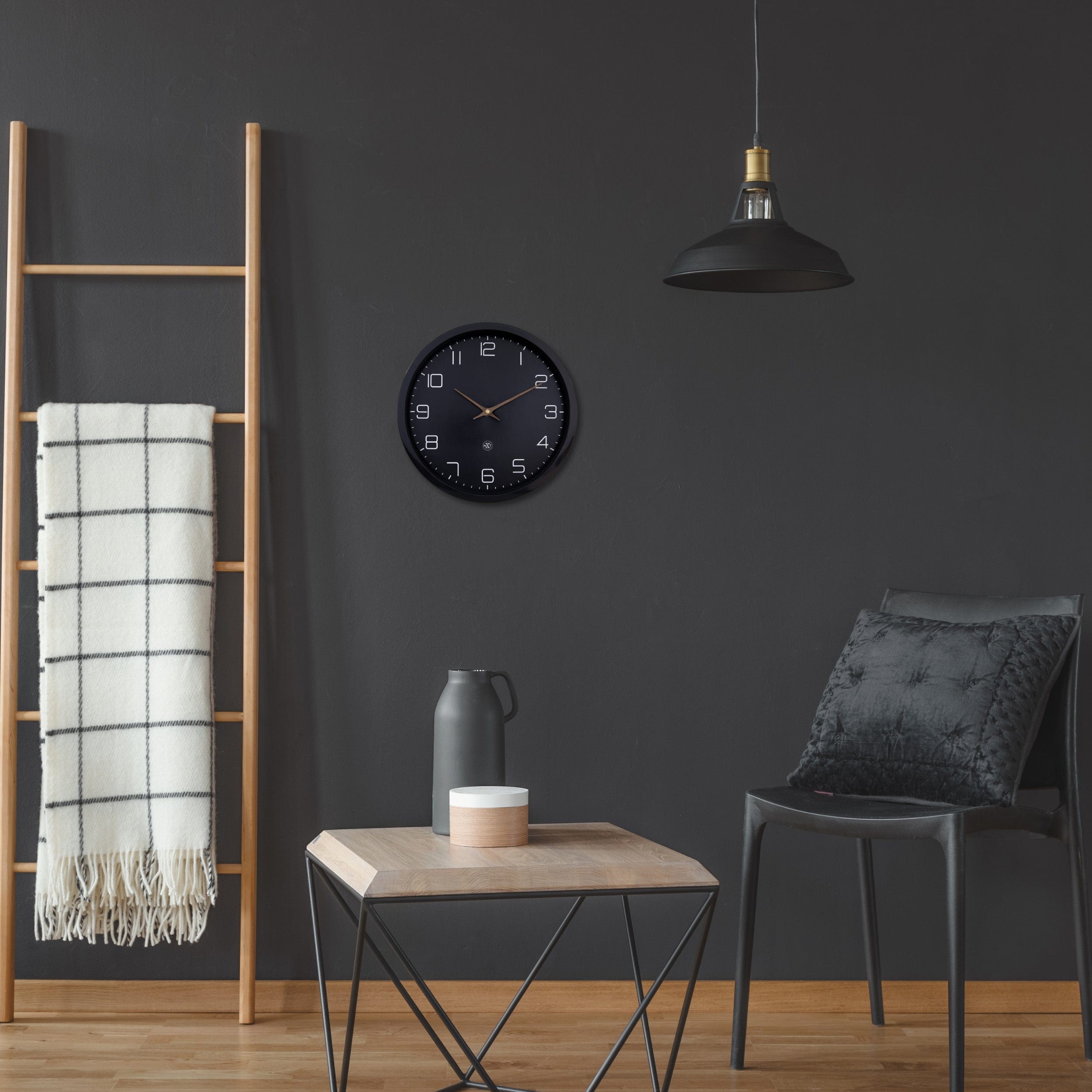 Wall Clock 30cm-Silent-Paper & Bioplastic-nXt 'Eco'