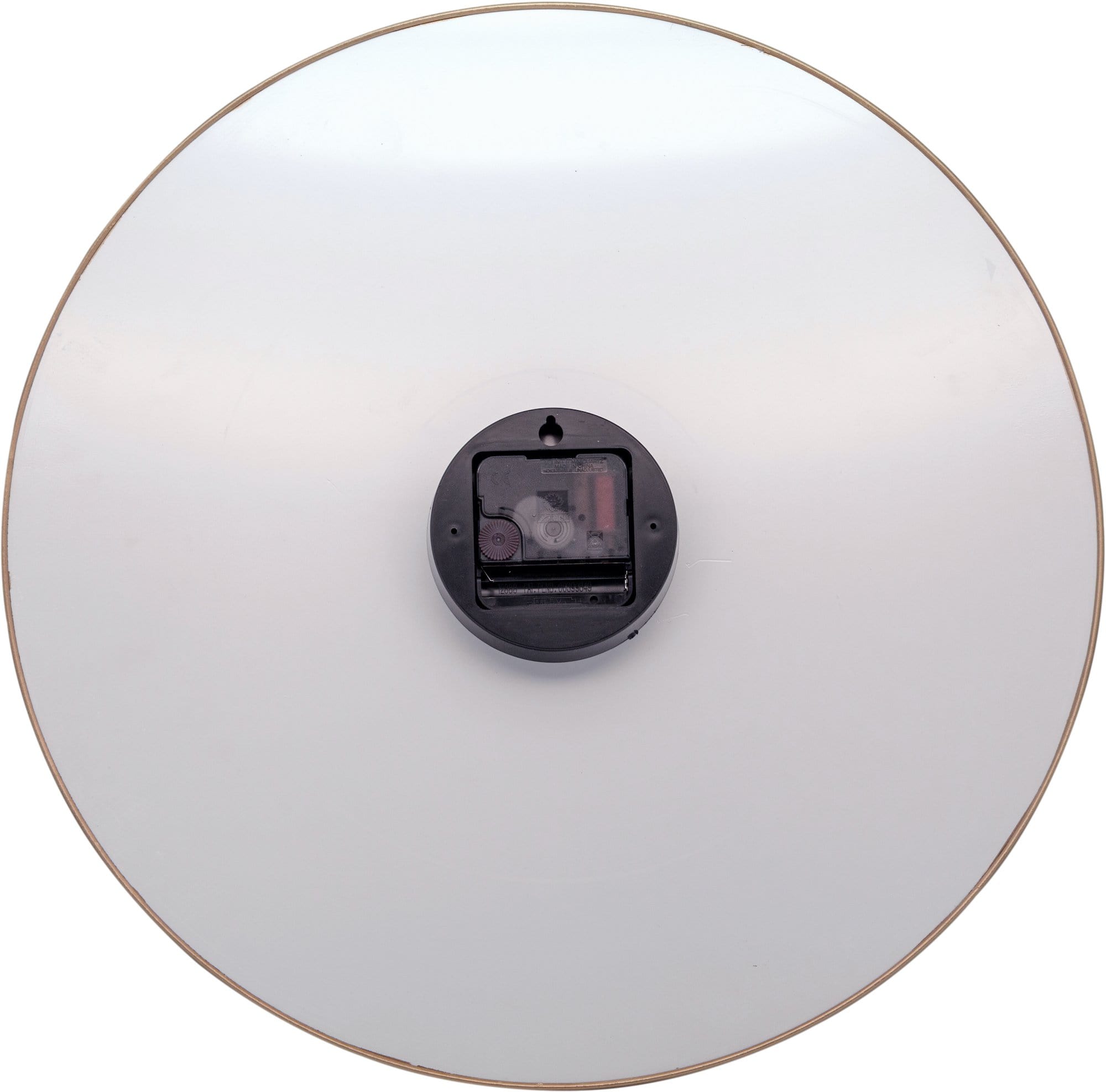Wall clock -  40 cm - Glass / Metal - 'Marble'