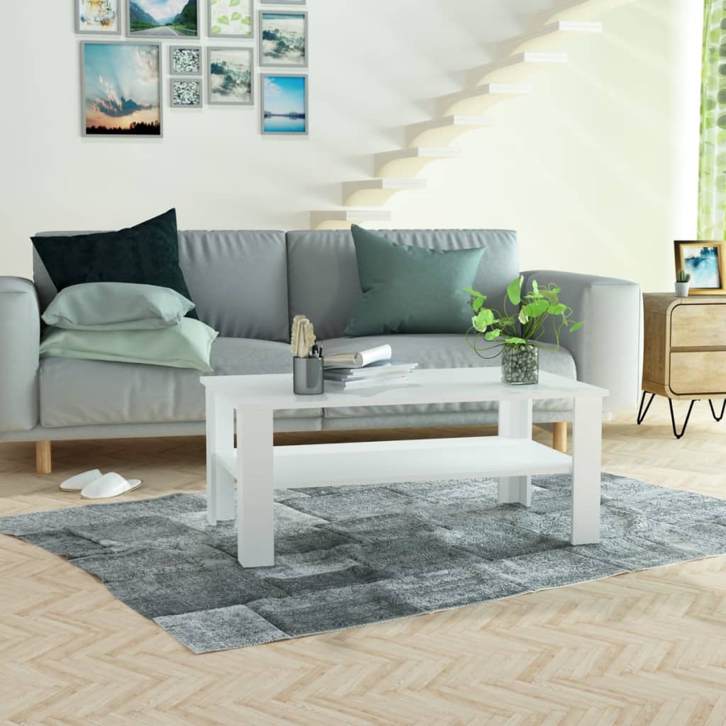 Salontafel 100X59X42 Cm Bewerkt Hout