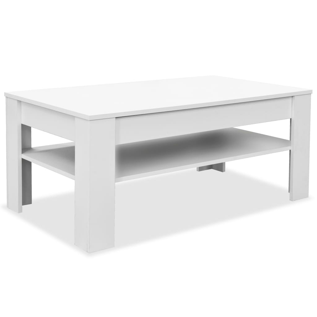Salontafel 110X65X48 Cm Bewerkt Hout