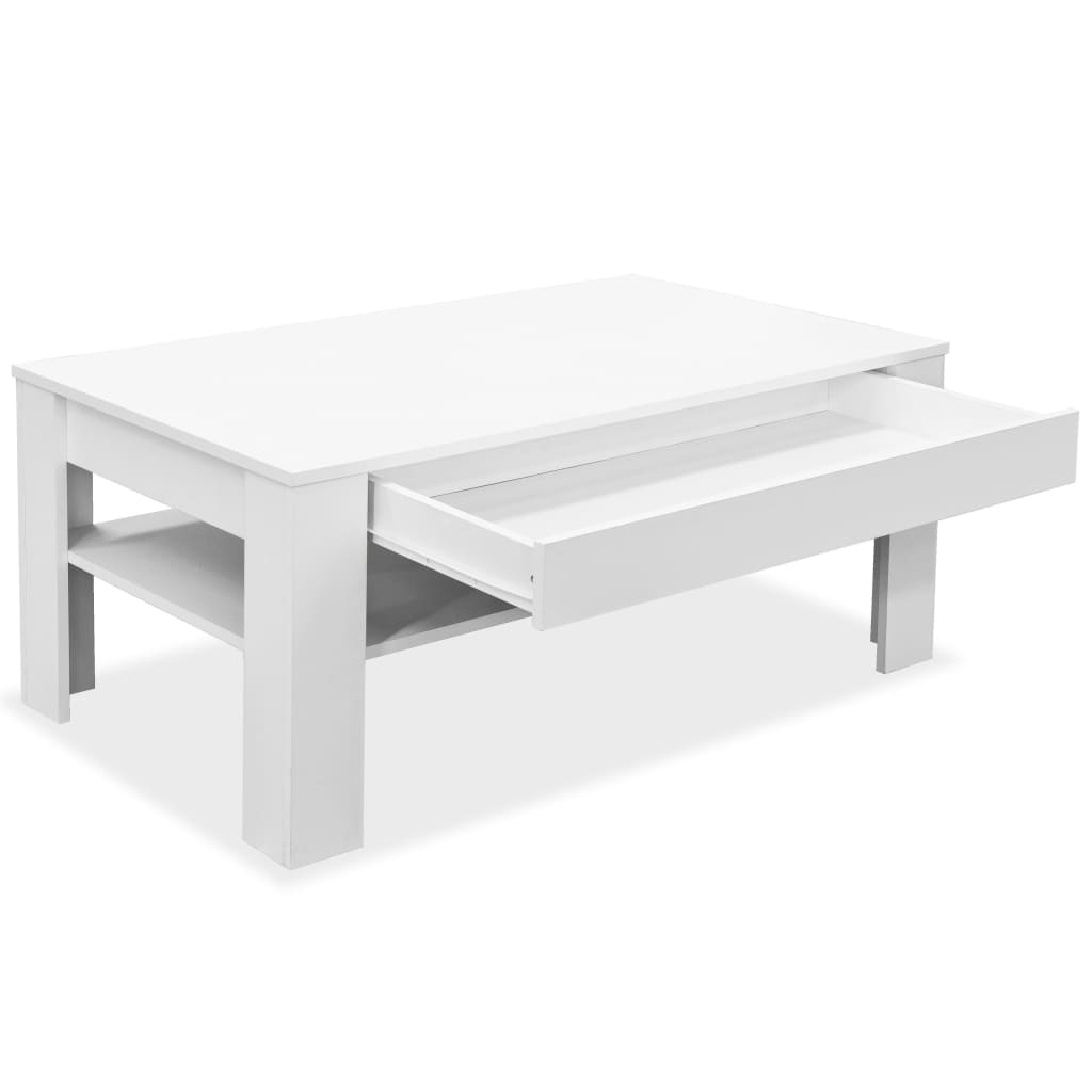 Salontafel 110X65X48 Cm Bewerkt Hout