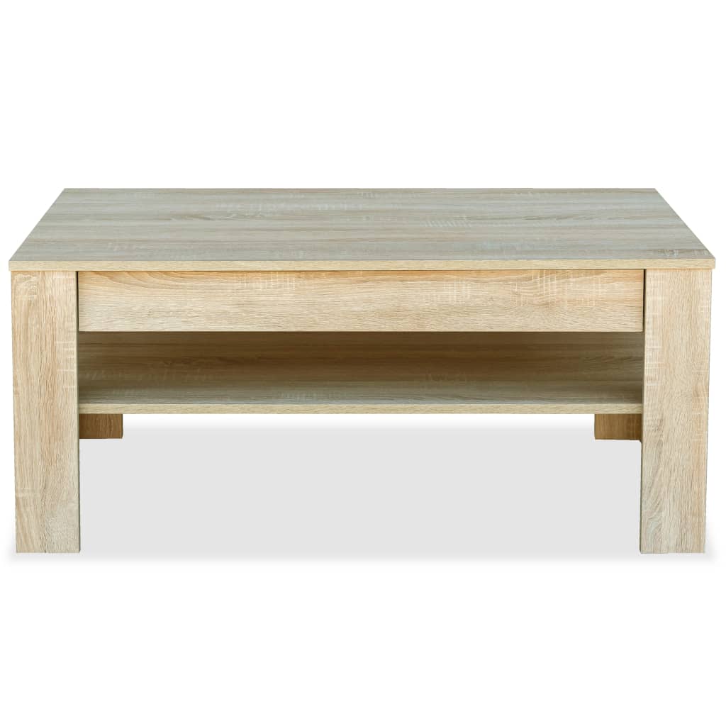 Salontafel 110X65X48 Cm Bewerkt Hout Kleur