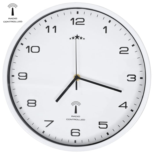 Wandklok Met Quartz Uurwerk Radiogestuurd 31 Cm