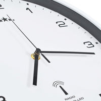 Wandklok Met Quartz Uurwerk Radiogestuurd 31 Cm