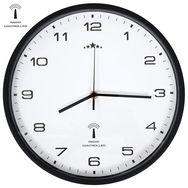 Wandklok Met Quartz Uurwerk Radiogestuurd 31 Cm
