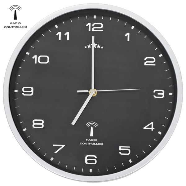 Wandklok Met Quartz Uurwerk Radiogestuurd 31 Cm