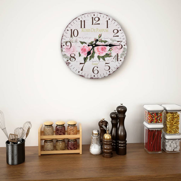 Wandklok Vintage Stijl Uk
